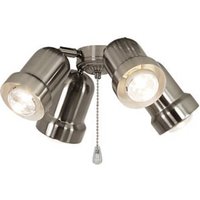 CasaFan 4 BN 4 STRAHLER Deckenventilator-Leuchte von CASAFAN