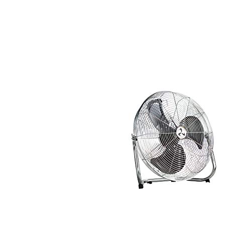 CasaFan Bodenventilator "Speed-G", 490 x 480 mm, chrom-glänzend, 304008 von CasaFana