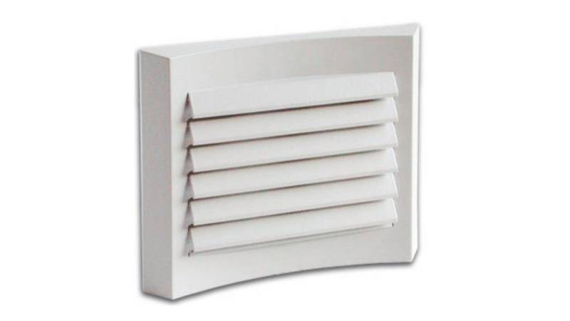 CasaFan Lüftungsgitter Luftgitter zur Wand-/Deckenmontage AMG 100, 155 x 127 x 16 mm von CasaFan