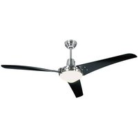 CasaFan Mirage Deckenventilator 53W (Ø x H) 142cm x 395mm Chrom (gebürstet) von CASAFAN