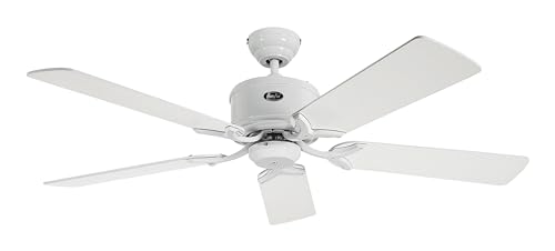 Energiespar Deckenventilator mit Fernbedienung Eco Elements 132 cm Weiß von CasaFan
