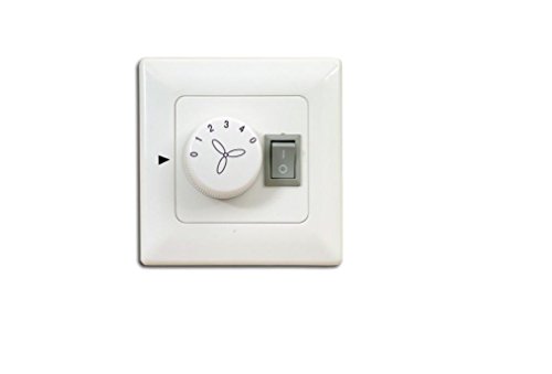 Unbekannt CASAFAN 4-Stufen WANDSCHALTER AP/UP von CasaFan