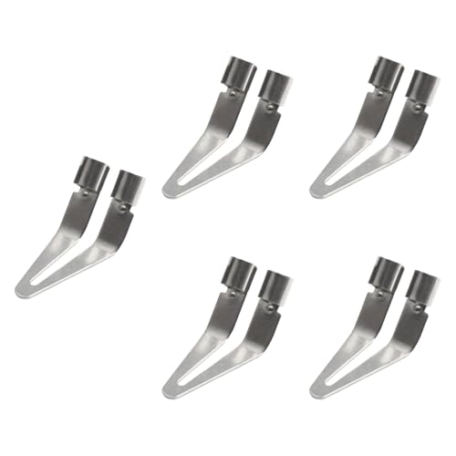 5 Stück Glättspitze Kopf Dreieck Punkt Schweißwerkzeug Zubehör Ersatz Schweißspitze für Metall Handwerk Automotive Reparaturen von CasaNexa