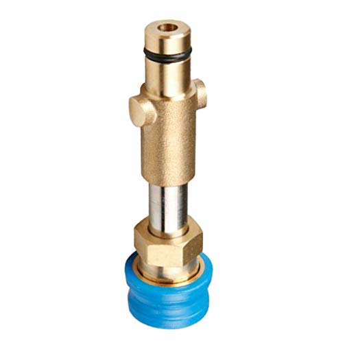 Hochdruckreiniger-Adapter auf 1/10.2 cm Schnellanschluss-Armatur Auslaufschutz für Nilfisk Gerni Serie von CasaNexa