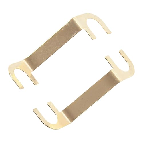 Lautsprecher-Kabelschuhe für Terminal-Cup-Bindungsklemmen, Kupfer-Audio-Stecker, 2 Stück Lautsprecher-Kabelschuhe für Terminal-Cup-Bindungsklemmen, Kupfer-Audio-Stecker, 2 Stück von CasaNexa