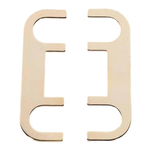 Lautsprecher-Kabelschuhe für Terminal-Tassenbindung, Kupfer-Audio-Stecker, 2 Stück, B klein von CasaNexa