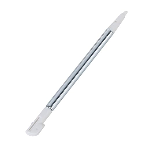 Metall Einziehbarer Stylus Touch Pen für DSi XL NDSi LL Weiß Präzise Steuerung Videospiele von CasaNexa