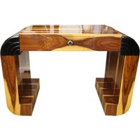 Casa Padrino Art Deco Sekretär Hellbraun/Braun 120 X 61 H82.5 cm Mit Schublade von CasaPadrino