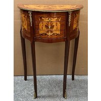 Casa Padrino Barock Nachtkommode Braun Intarsien/Gold - Handgefertigte Barockstil Kommode Mit 3 Schubladen Casa Padrino Barock Nachtkommode Braun Intarsien/Gold - Handgefertigte Barockstil Kommode Mit 3 Schubladen von CasaPadrino
