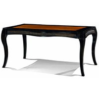 Casa Padrino Luxus Barock Esstisch Schwarz/Braun 164-264 cm - Möbel Made in Italy von CasaPadrino