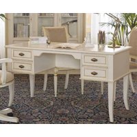 Casa Padrino Luxus Barock Sekretär Mit 4 Schubladen Creme/Gold - Handgefertigter Schreibtisch Im Barockstil von CasaPadrino