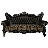 Casa Padrino Luxus Barock Sofa Schwarz/Gold - Prunkvolles Wohnzimmer Mit Elega Casa Padrino Luxus Barock Sofa Schwarz/Gold - Prunkvolles Wohnzimmer Mit Elega von CasaPadrino