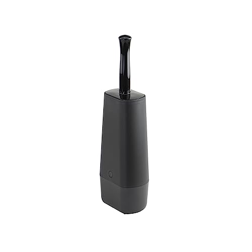 Casabella Toilettenbürste, thermoplastisches Gummi Silikon TPR, Schwarz von Casabella