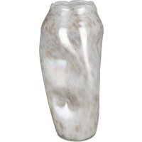 Casablanca by Gilde Tischvase "Crumple, Dekovase", (1 St.), Vase aus Glas, mit feiner Oberflächenstruktur, Höhe ca. 37,5 cm von Casablanca By Gilde