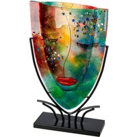 Casablanca by Gilde Tischvase "Gesichtsvase oval Violet lila H. 49 cm", (1 St.) von Casablanca By Gilde