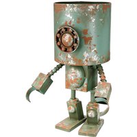 Casablanca by Gilde Übertopf "Übertopf Roboter Robotic grün H. 42 cm", (1 St.) von Casablanca By Gilde