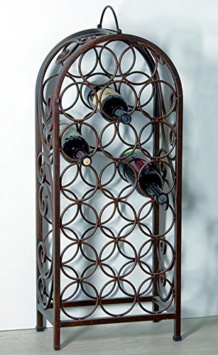 Casablanca Design Weinflaschenständer 'Duro', 83 x 35 cm, rusty von Casablanca GmbH & Co.KG