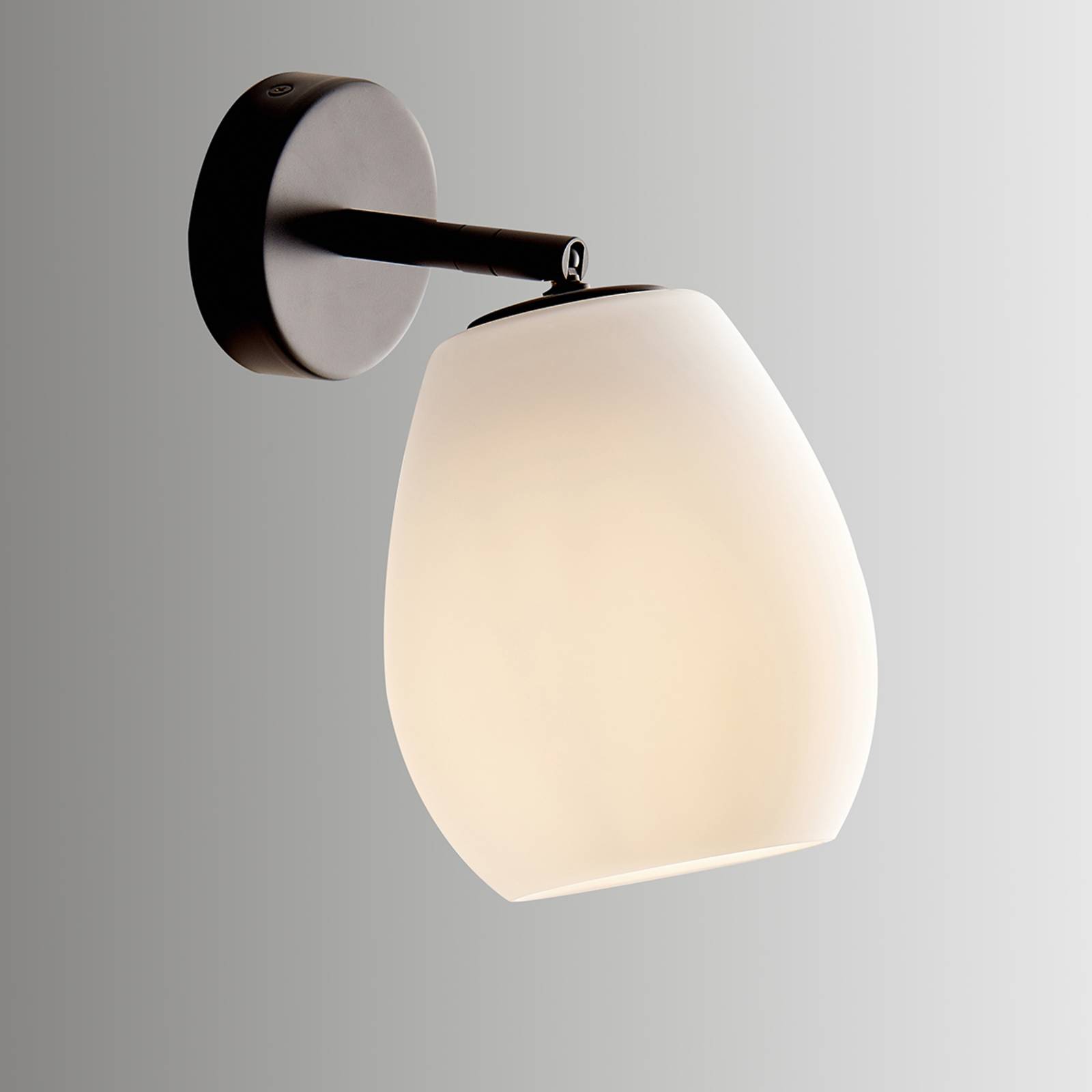 Casablanca Bagan - variable Wandlampe, opal weiß von Casablanca