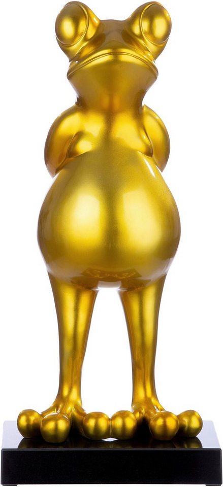 Casablanca by Gilde Tierfigur Skulptur Frosch gold (1 St) von Casablanca by Gilde