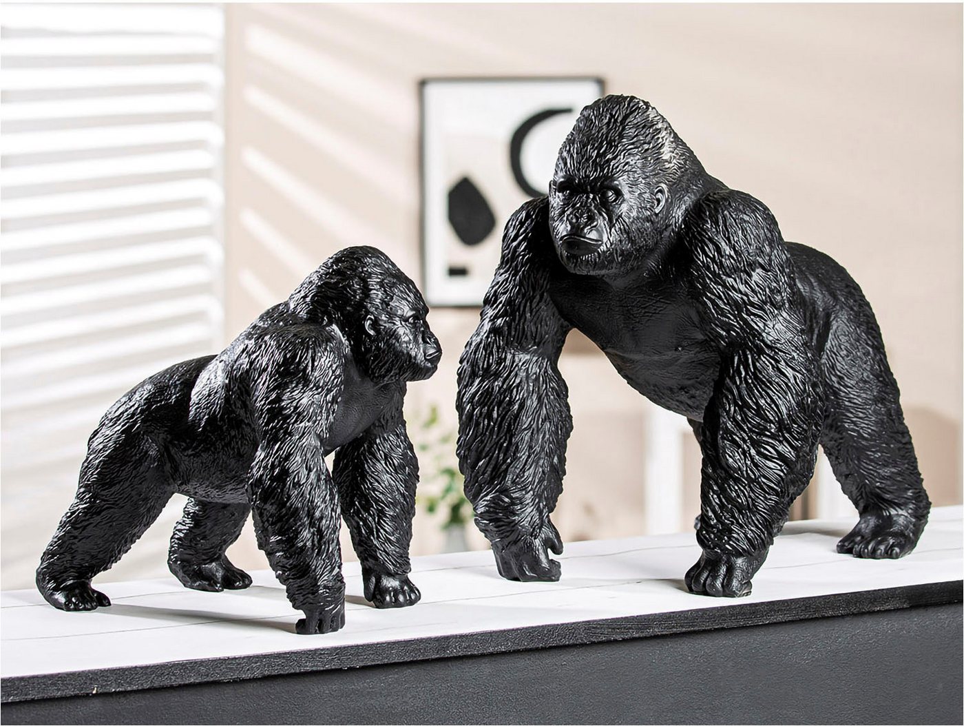 Casablanca by Gilde Tierfigur Skulptur Gorilla (1 St) von Casablanca by Gilde