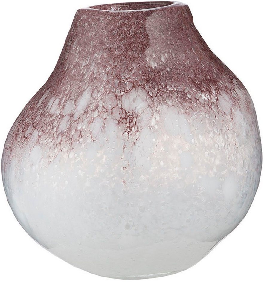 Casablanca by Gilde Tischvase Vidro, Dekovase (1 St), Vase aus durchgefärbtem Glas von Casablanca by Gilde