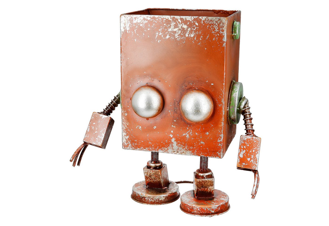 Casablanca by Gilde Übertopf Übertopf Roboter Robotic rostbraun H. 37,5 cm (1 St) von Casablanca by Gilde