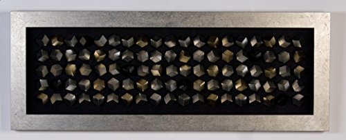 Casablanca Deko Wandbild gross Bild XL - Wanddeko Objekt aus Holz Glas - Wandbilder Wohnzimmer Schlafzimmer - Farbe: Silber Schwarz - 160 x 60 cm silberfarbener Rahmen - 160 x 60 cm Casablanca Deko Wandbild gross Bild XL - Wanddeko Objekt aus Holz Glas - Wandbilder Wohnzimmer Schlafzimmer - Farbe: Silber Schwarz - 160 x 60 cm silberfarbener Rahmen - 160 x 60 cm von Casablanca modernes Design