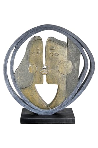 Casablanca Deko Figur Skulptur - Paarfigur Dekoobjekt aus Kunstharz Farbe: Schwarz Bronze - Dekoration Wohnzimmer Geschenk Hochzeitsgeschenk Höhe 31 cm Casablanca Deko Figur Skulptur - Paarfigur Dekoobjekt aus Kunstharz Farbe: Schwarz Bronze - Dekoration Wohnzimmer Geschenk Hochzeitsgeschenk Höhe 31 cm von Casablanca modernes Design