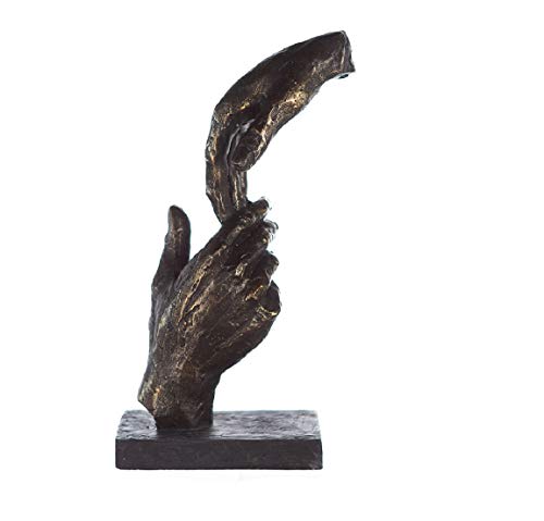 Casablanca - Deko Skulptur, Dekofigur - Two Hands - Poly - 29 x 13 x 8 cm von Casablanca modernes Design