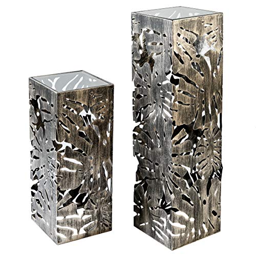 Casablanca Säule Flora Metall,brüniertH.70cm Casablanca Säule Flora Metall,brüniertH.70cm von Casablanca modernes Design