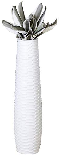 Casablanca Vase Catania Ker.weiß,H.77/D.18cm von Casablanca modernes Design
