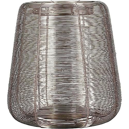 Casablanca - Windlicht, Laterne - Lucerno - Metall - Silber - Höhe 25 cm von Casablanca modernes Design