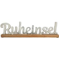 Casablanca Alu Schriftzug "Ruheinsel", Aluminium von Casablanca