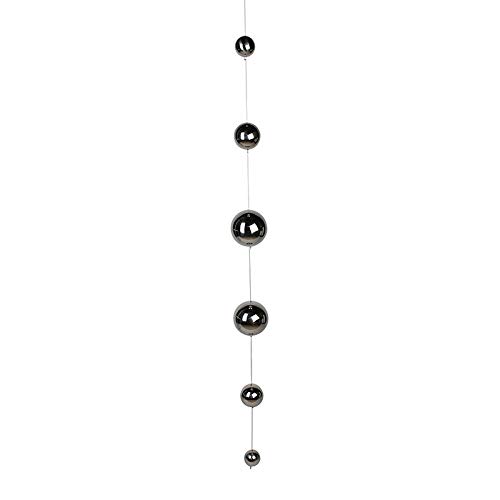 Casablanca Girlande Balls Edelstahl Länge 160 cm, Fensterdeko, Geschenk, Dekoration von Casablanca