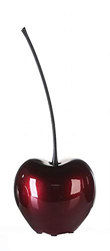 Casablanca Kirsche Celebration weinrot met.H.60cm Keramik [W] von Casablanca