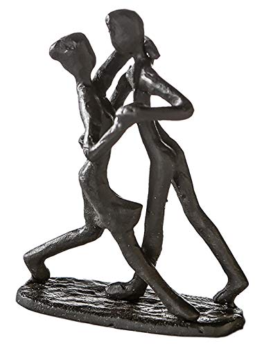 Casablanca Mini Design Skulptur Dancing Gußeisen 11 cm Figur Tanzen Sport von Casablanca