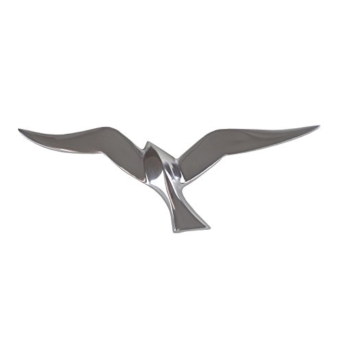 Casablanca Wanddeko Flying Bird 34 cm Aluminium von GILDE