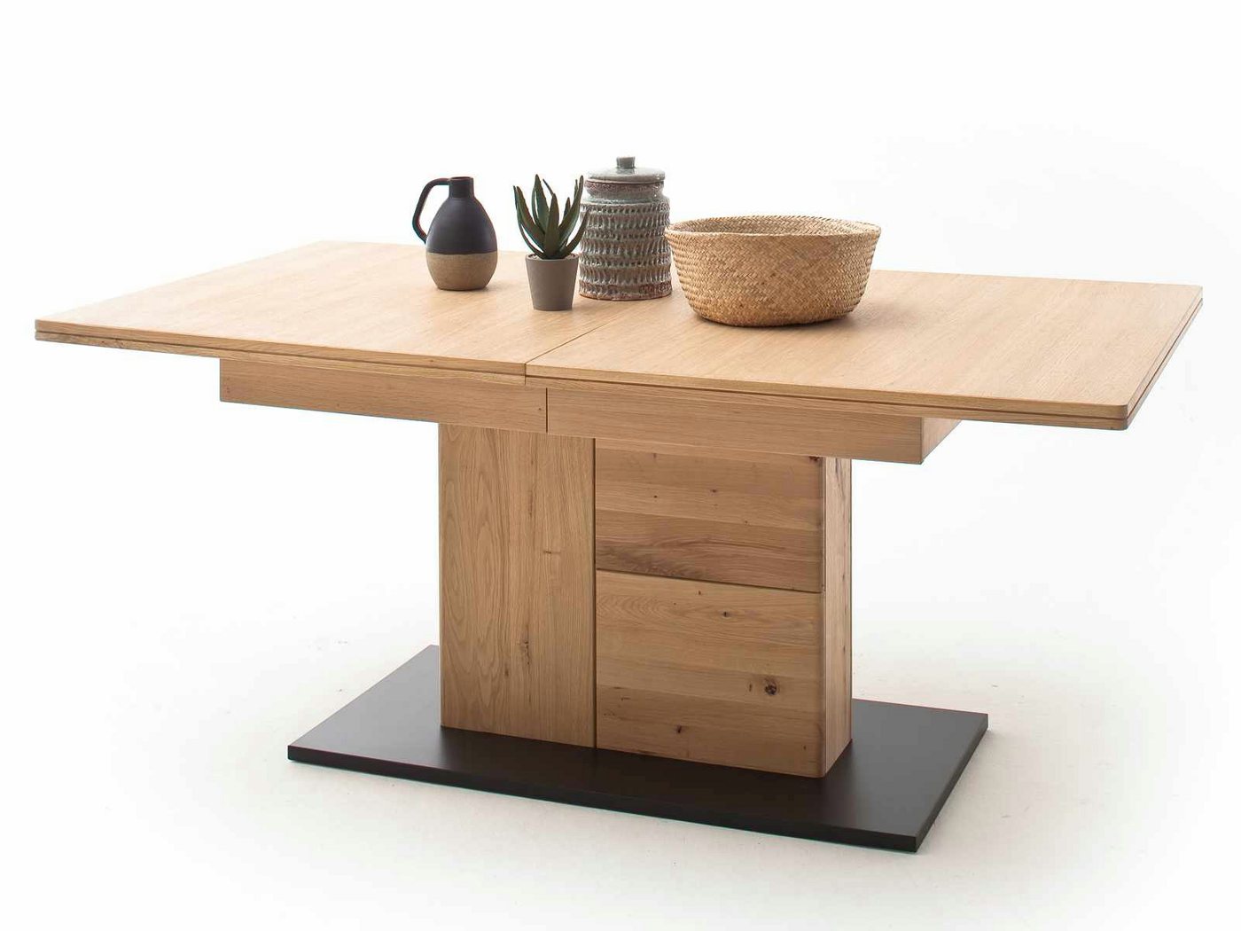 Casamia Esstisch Esstisch Braga Esszimmer Tisch ausziehbar Balkeneiche Bianco geölt Casamia Esstisch Esstisch Braga Esszimmer Tisch ausziehbar Balkeneiche Bianco geölt von Casamia