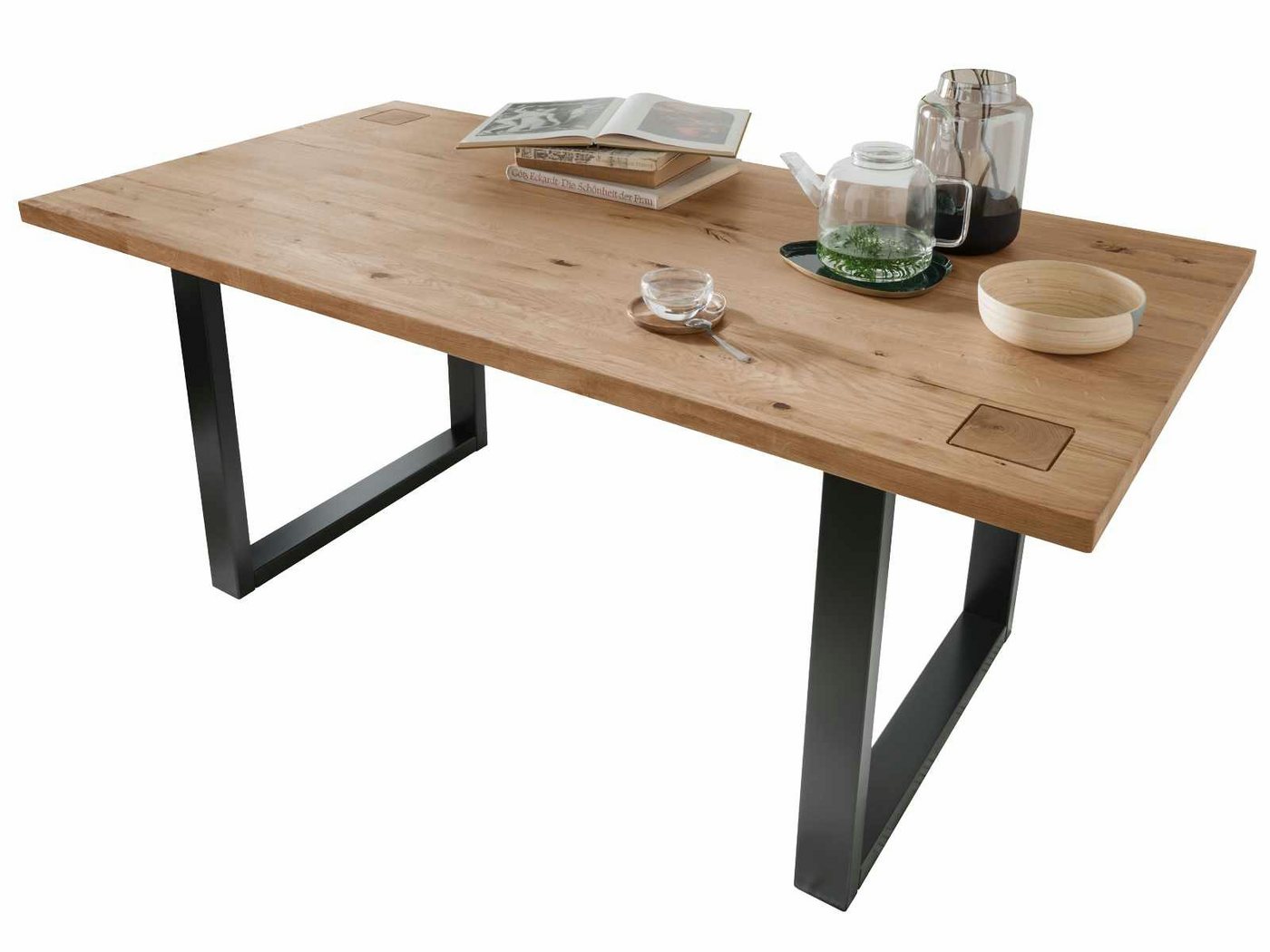 Casamia Esstisch Esstisch Wildeiche Massivholz B180 H75 T90 cm Esszimmertisch Porto Casamia Esstisch Esstisch Wildeiche Massivholz B180 H75 T90 cm Esszimmertisch Porto von Casamia