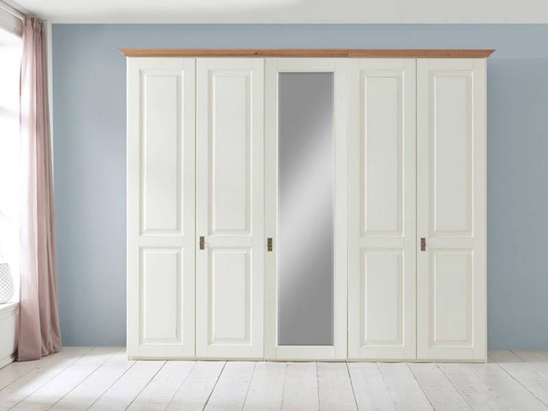 Casamia Kleiderschrank Spiegeltüren-Kleiderschrank Dreams 3/4/5/6-türig, Höhe 228 cm, Absetzu von Casamia