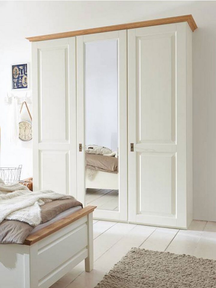 Casamia Kleiderschrank Spiegeltüren-Kleiderschrank Dreams 3/4/5/6-türig, Höhe 228 cm, Absetzu Casamia Kleiderschrank Spiegeltüren-Kleiderschrank Dreams 3/4/5/6-türig, Höhe 228 cm, Absetzu von Casamia