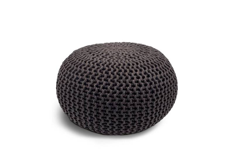 Casamia Pouf Pouf Ø 55 o. 45 cm Strickhocker Sitzpouf Bodenkissen Premium Outdoor Casamia Pouf Pouf Ø 55 o. 45 cm Strickhocker Sitzpouf Bodenkissen Premium Outdoor von Casamia