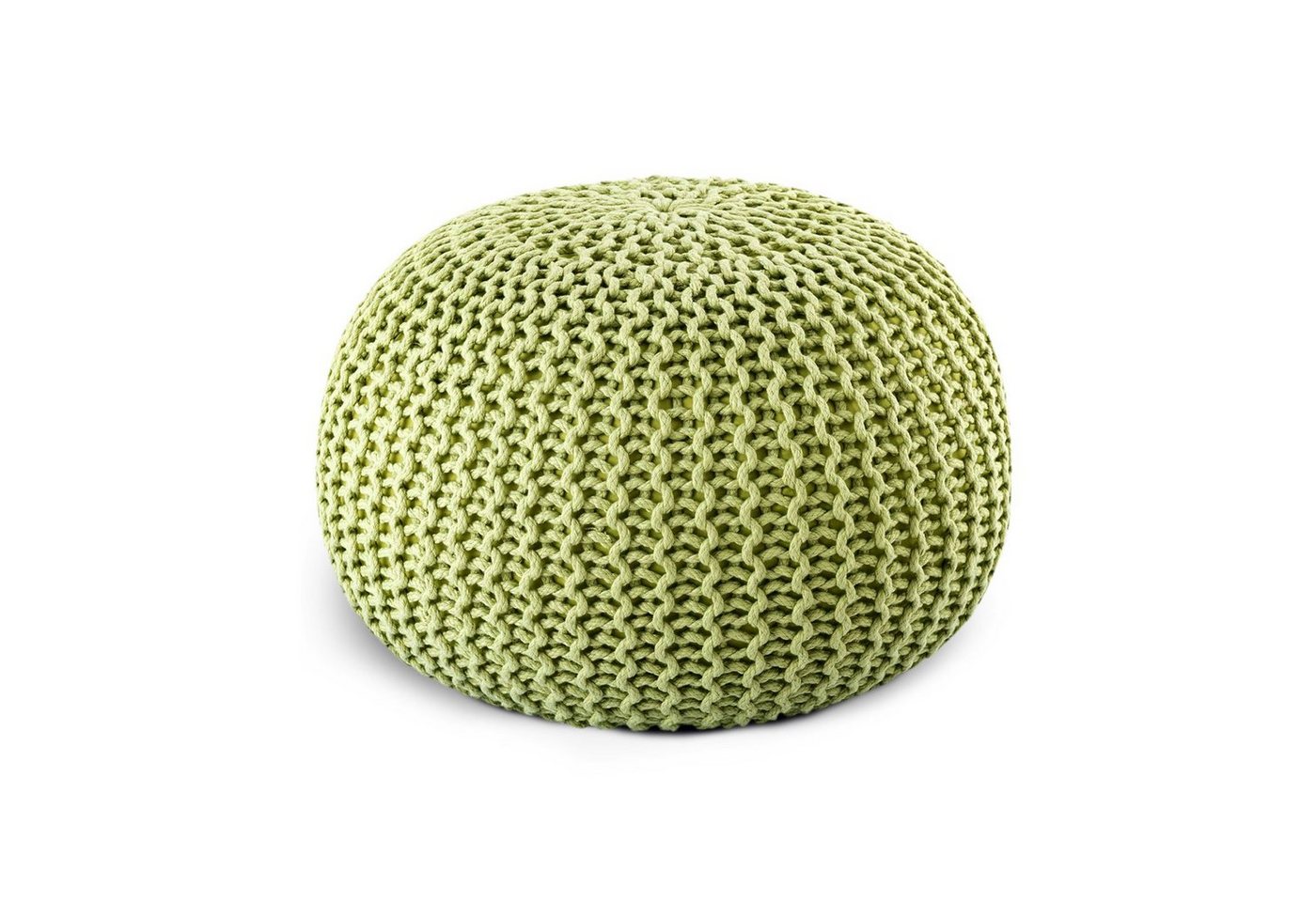 Casamia Sitzhocker Pouf Bodenkissen ø45 o. 55cm Sitzpouf Hocker f. innen u. außen von Casamia