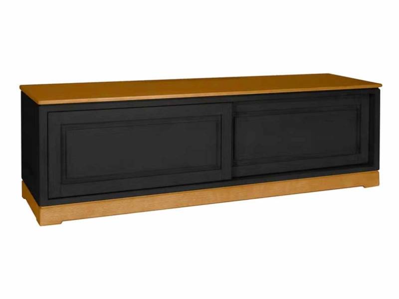 Casamia TV-Board TV Lowboard Casaventi mit 2 Schiebetüren Pinie Massivholz von Casamia