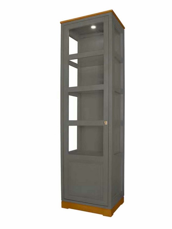 Casamia Vitrine Vitrine Casaventi 1-türig Pinie Massivholz Casamia Vitrine Vitrine Casaventi 1-türig Pinie Massivholz von Casamia