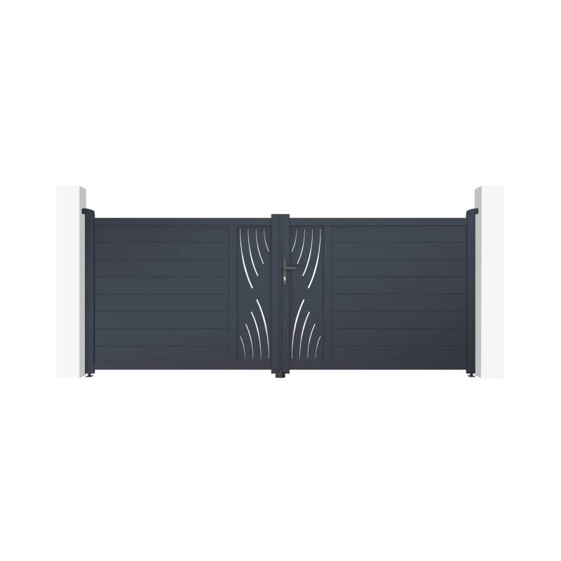 Casanoov Flügeltor Elektrisch 3 5M Veleta H 140Cm & Drehtorantrieb Hicker B200 von Casanoov