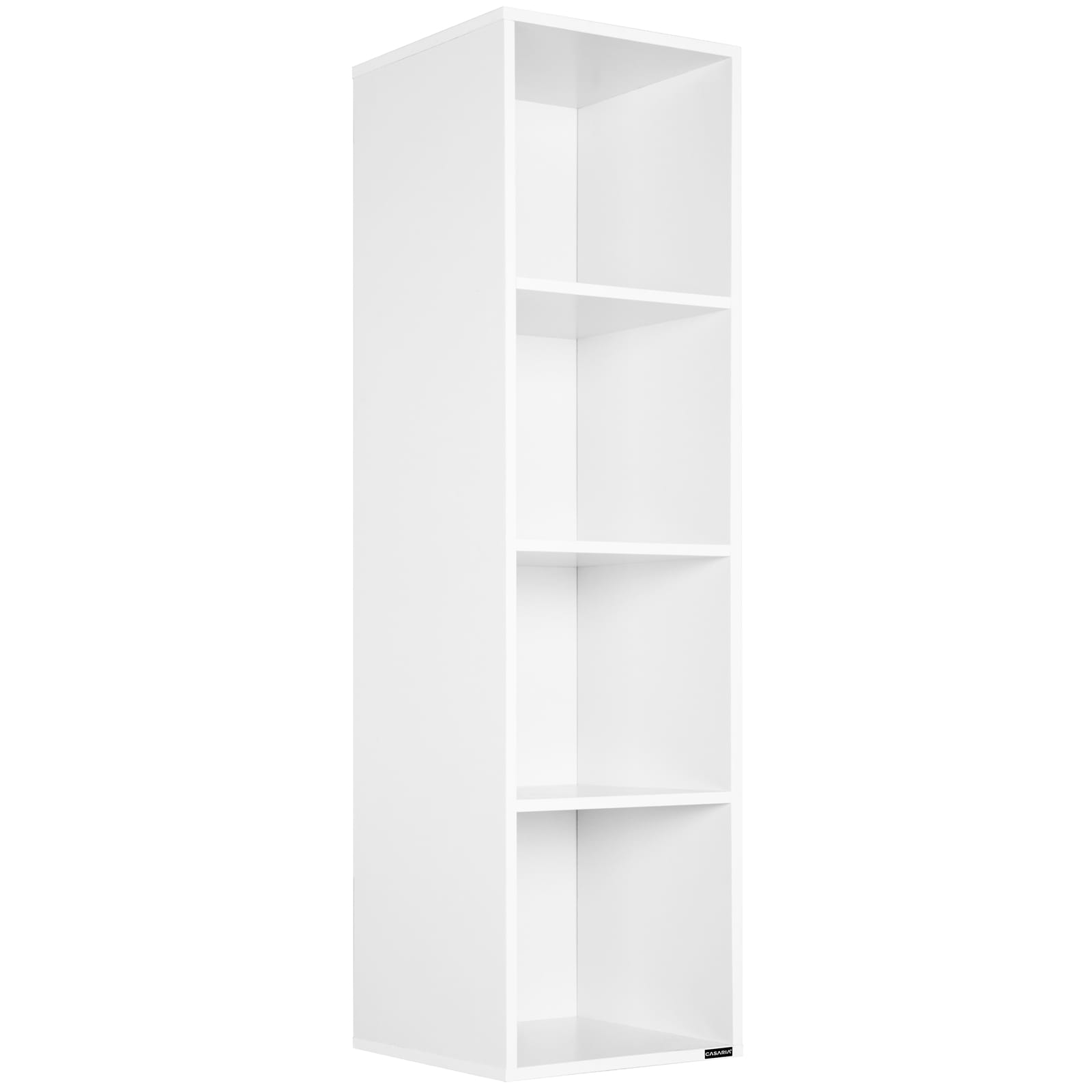Bücherregal Skylar Weiß 106x30x30cm von Casaria®