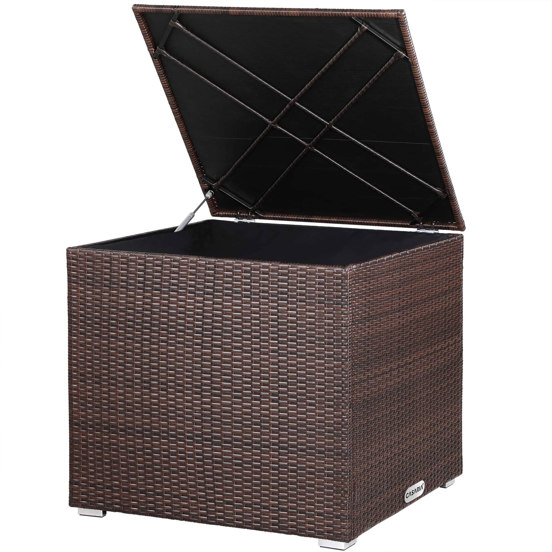 Polyrattan Auflagenbox Braun 318L von Casaria®