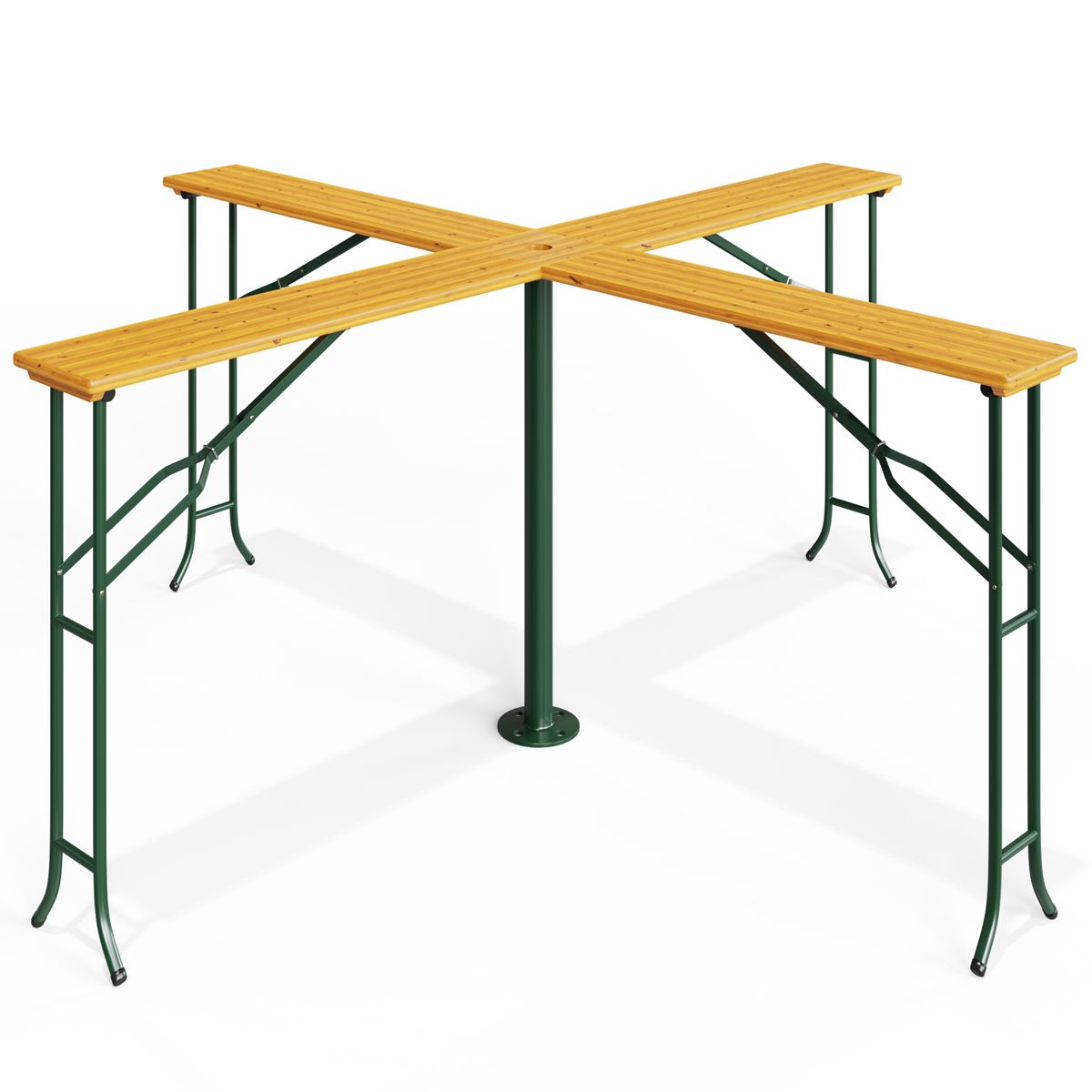 Stehtisch Quattro 241x241x104cm von Casaria®