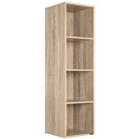 Casaria Bücherregal Skylar Eiche 106x30x30cm von Casaria